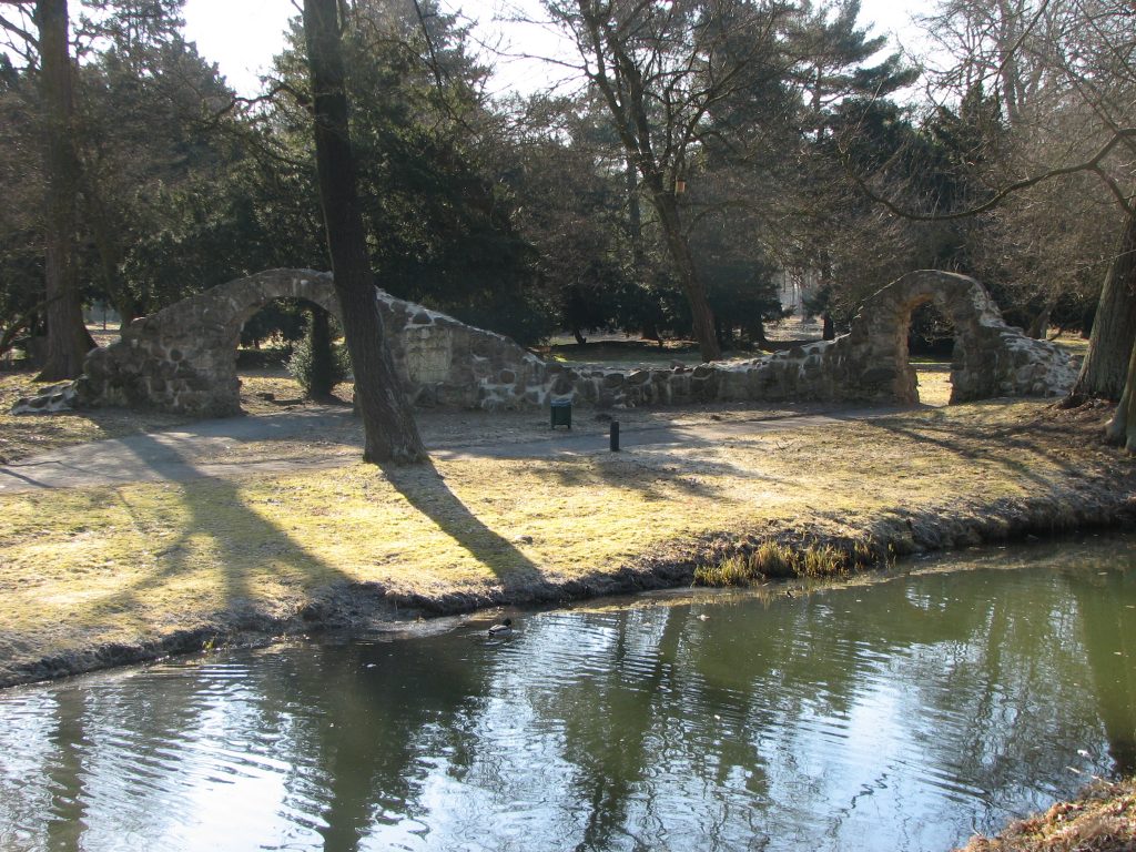 Schlosspark im Winter